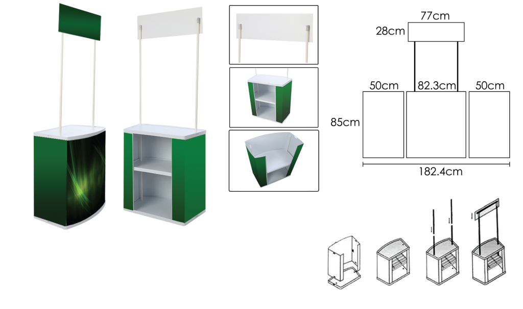 Counter Para Ropa Pvc PVC Counter – Gala Performance